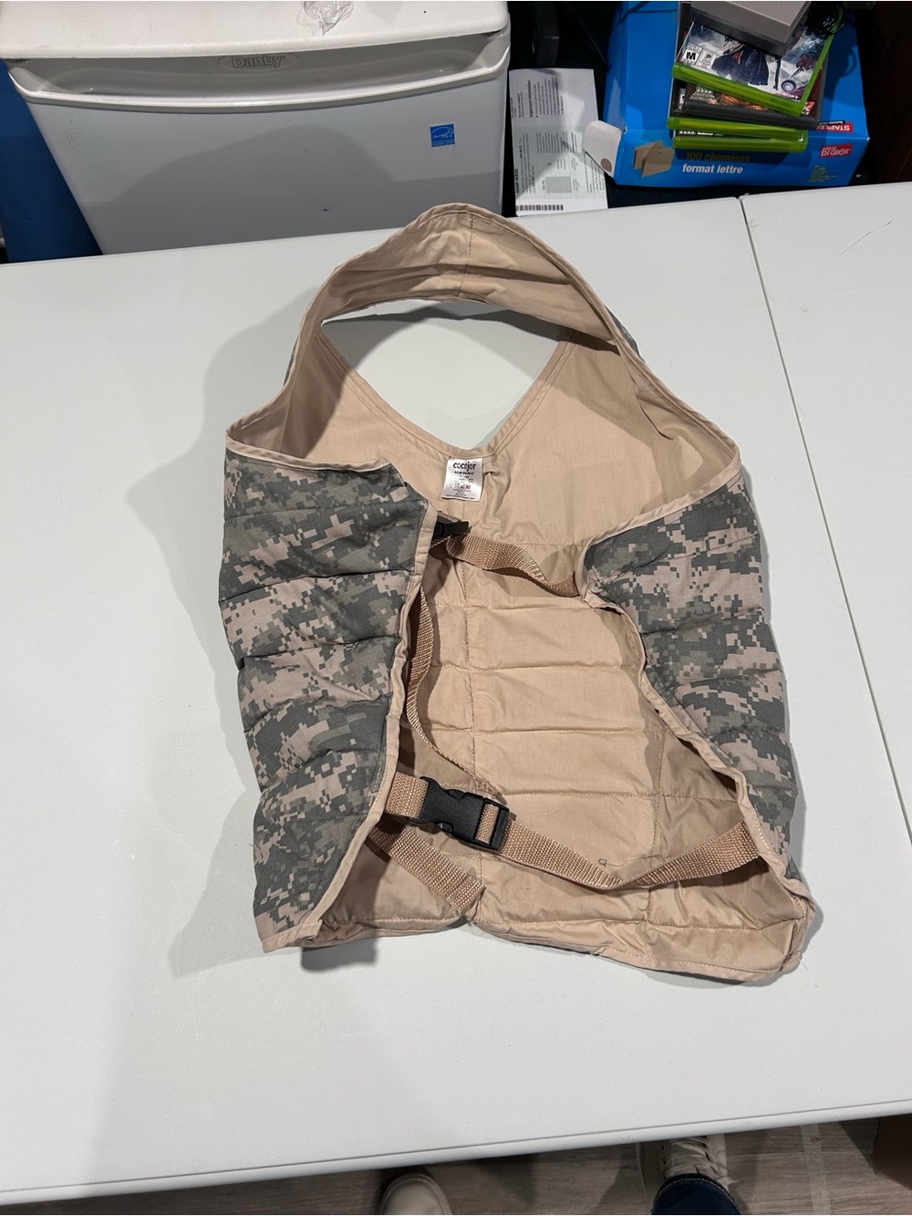 Digicam Dog Vest with Secure Buckle